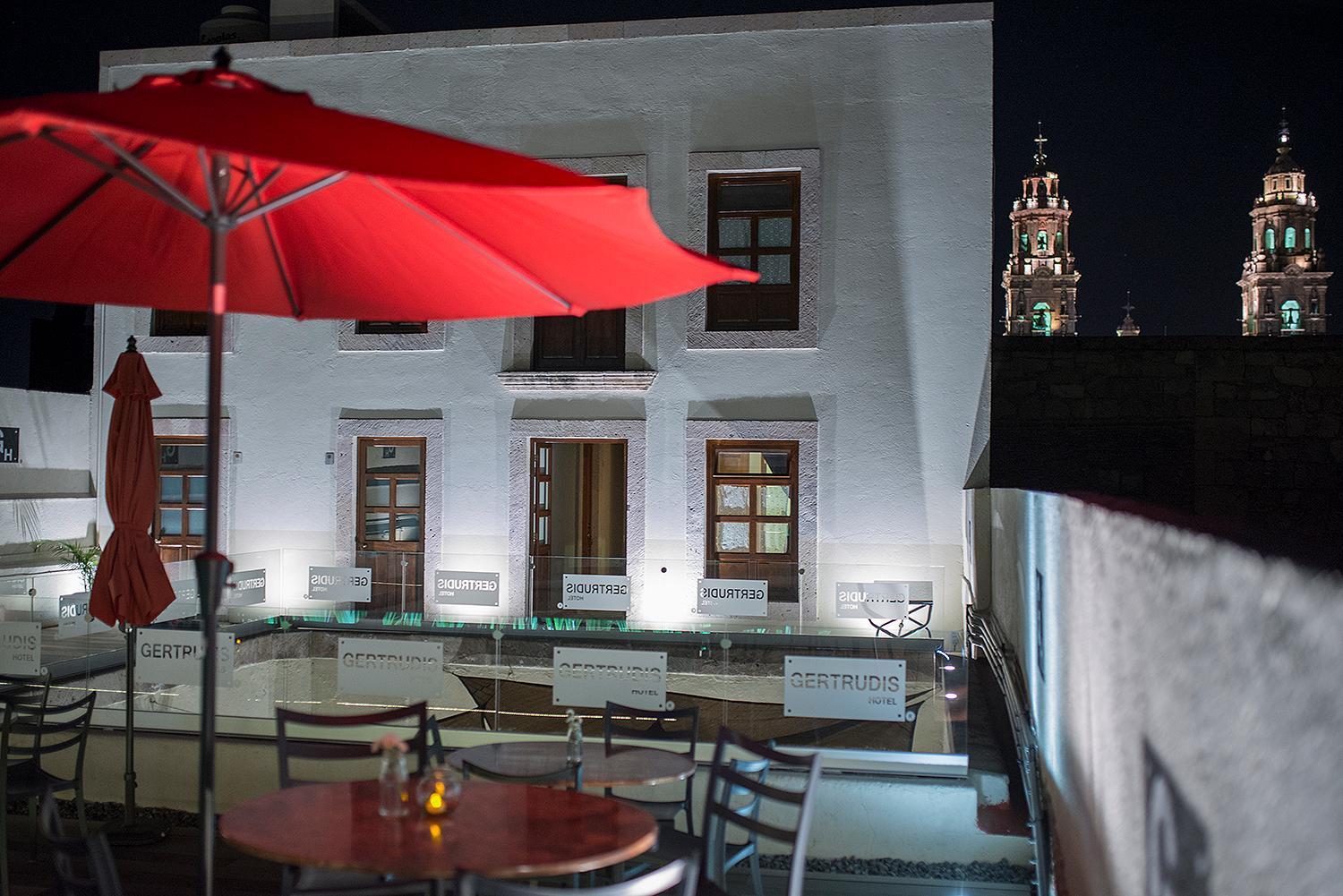 Gertrudis Hotel Morelia Eksteriør bilde